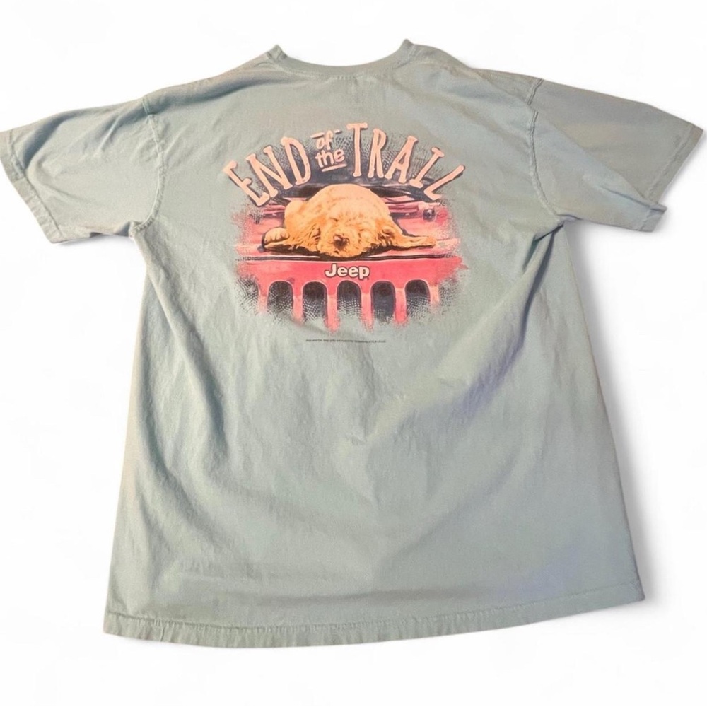 Jeep Gray Short Sleeve Tee with Graphic